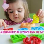 học bảng chữ cái alphabet playdough